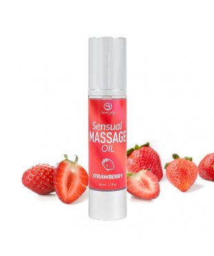 Aceite de Masaje Sensual Fresa 50ml
