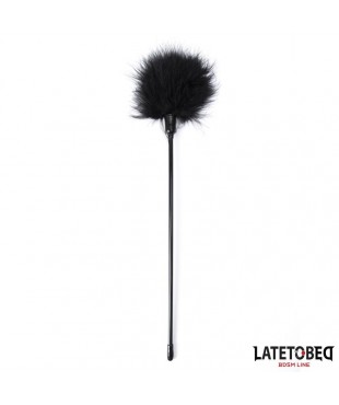 Plumero Clásico Negro 41cm