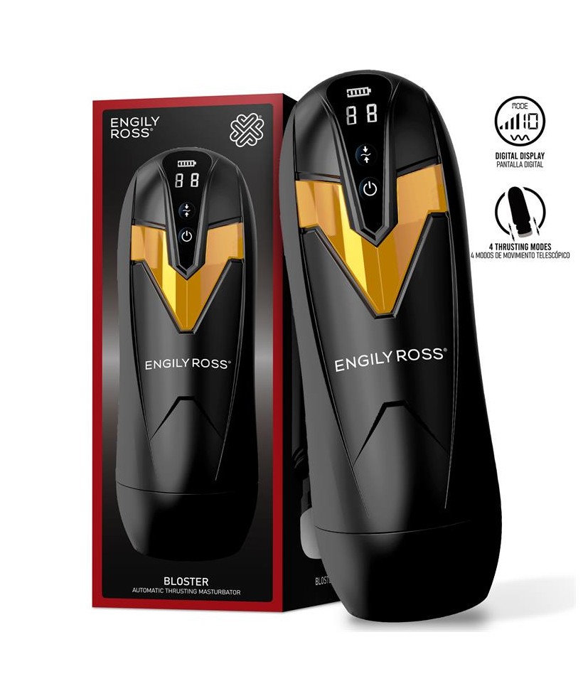 Bloster Masturbador Masculino Automatico con Thrusting