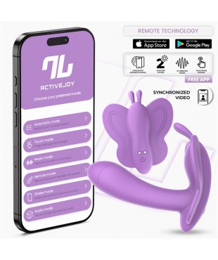 Wingy Estimulador Mariposa con APP Lavanda