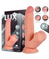 Dirk Dildo Triple Densidad con Testiculos Oscilantes 10