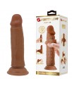 Quentin Dildo con Piel Deslizante Retractil 184 cm