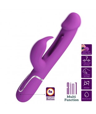Kampas Vibrador con Lengua Lila