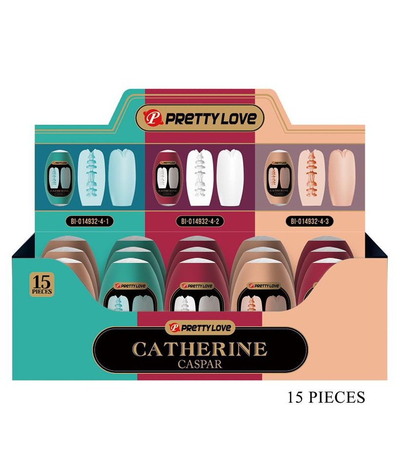 Caspar Display 15 Mangas Masturbadoras