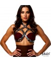 Wendy Arnes de Pecho Cuero Vegano Talla unica