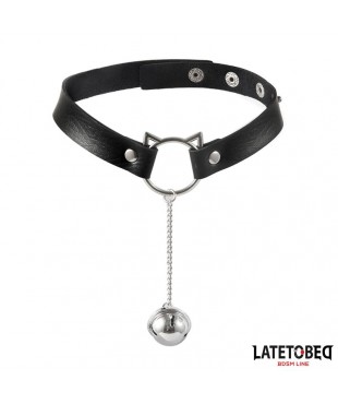 Choker con Aro con Orejitas y Cascabel