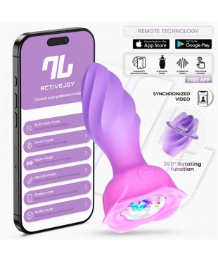 Moxy Plug Anal con Rotación 360º con App