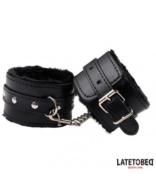 Esposas para Tobillos con Pelo Negro