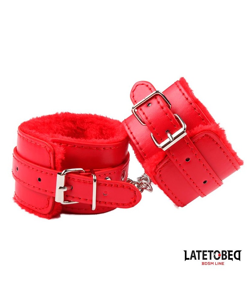 Esposas para Tobillos con Pelo Rojo