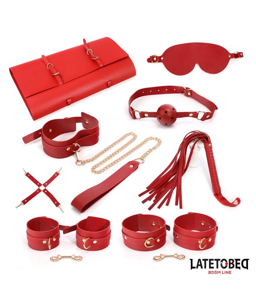 Kit de Bondage 7 Pz con Bolsa de Almacenamiento