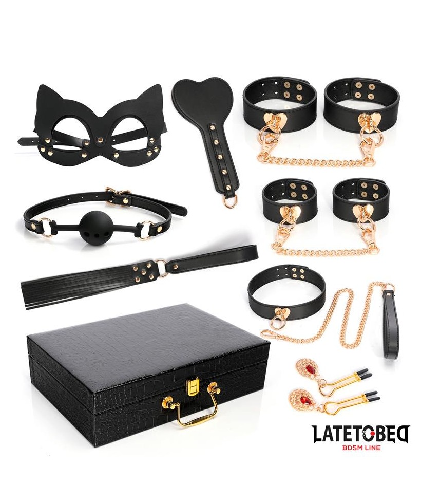 Kit Bondage de 8 Pz con Maletin de Almacenaje