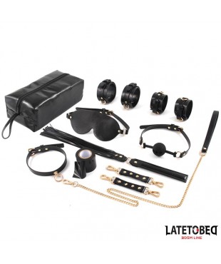 Kit de Bondage  8 Pz con Bolsa de Almacenaje