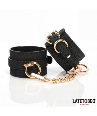 Esposas con Cadena Dorada