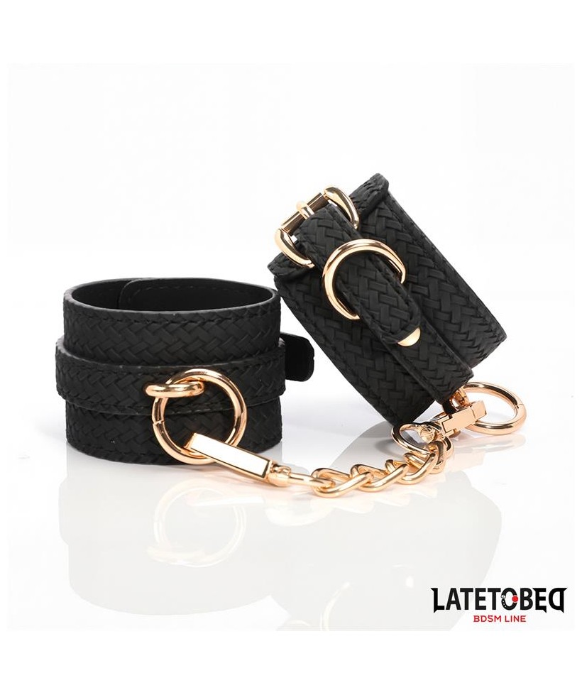 Esposas para Tobillo con Cadena Dorada