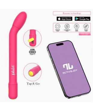 Gently Estimulador Punto G con APP Rosa