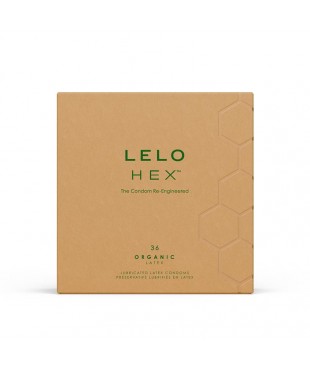 HEX Condoms Organic 36 unidades