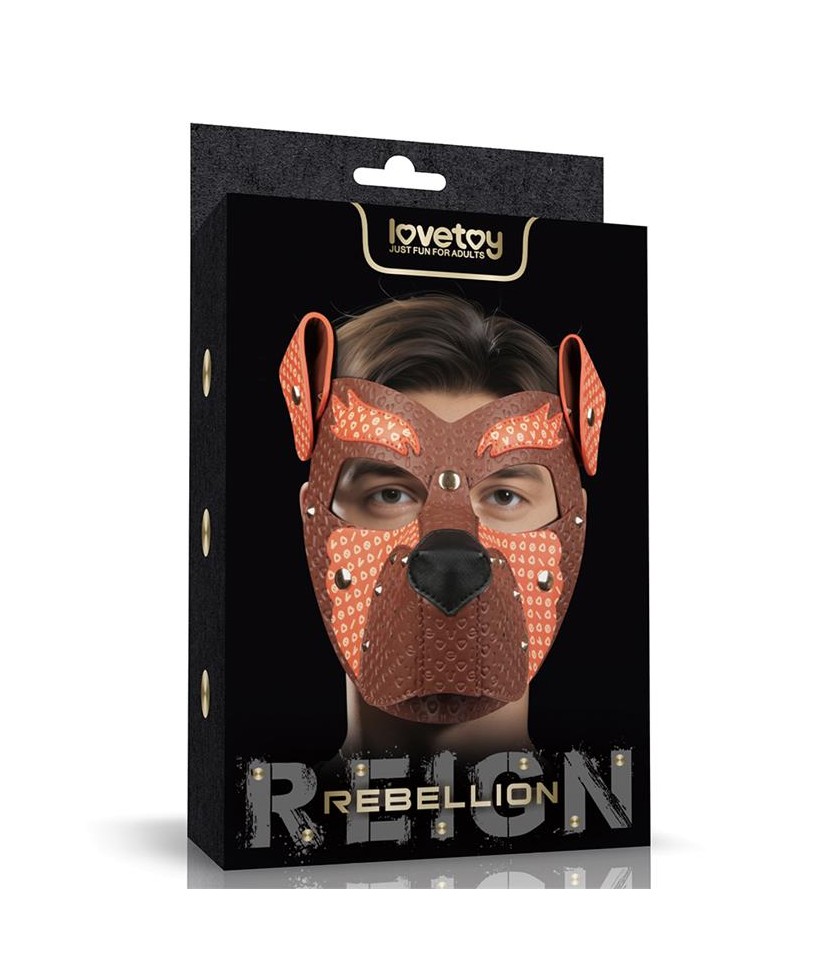 Mascara Cachorro Rebellion Reign Fox