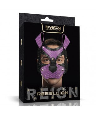 Máscara Perrito Rebellion Reign Wicked