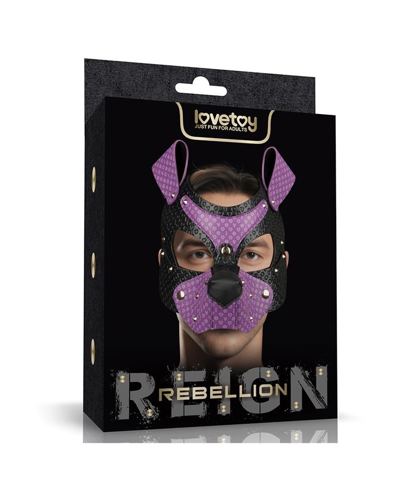 Mascara Perrito Rebellion Reign Wicked