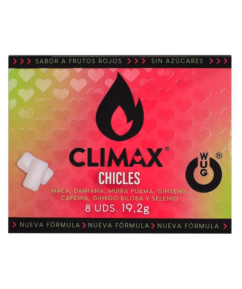 Chicle Climax Gum 8 Uds