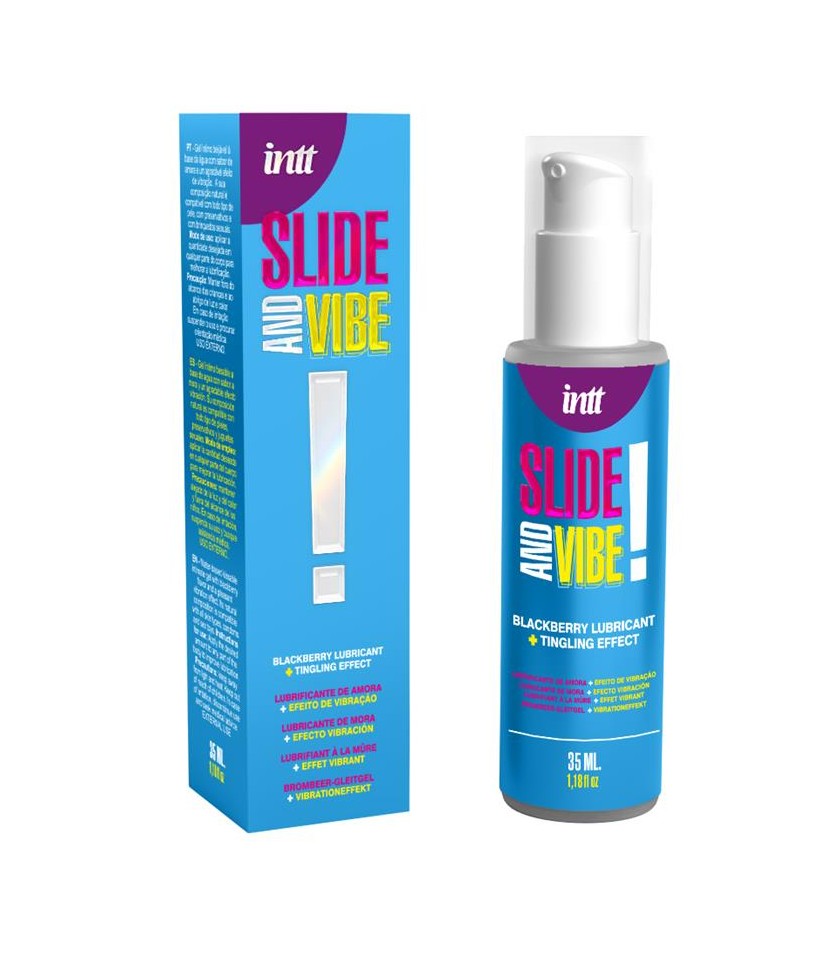 Lubricante Besable Base Agua con Efecto Vibracion 35ml
