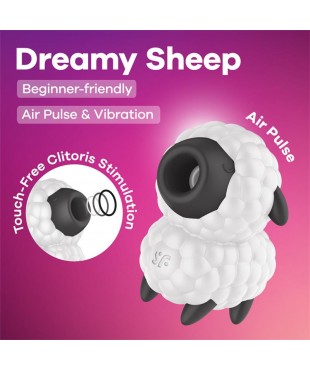Dreamy Sheep Succionador con Vibración