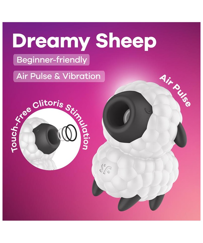 Dreamy Sheep Succionador con Vibracion