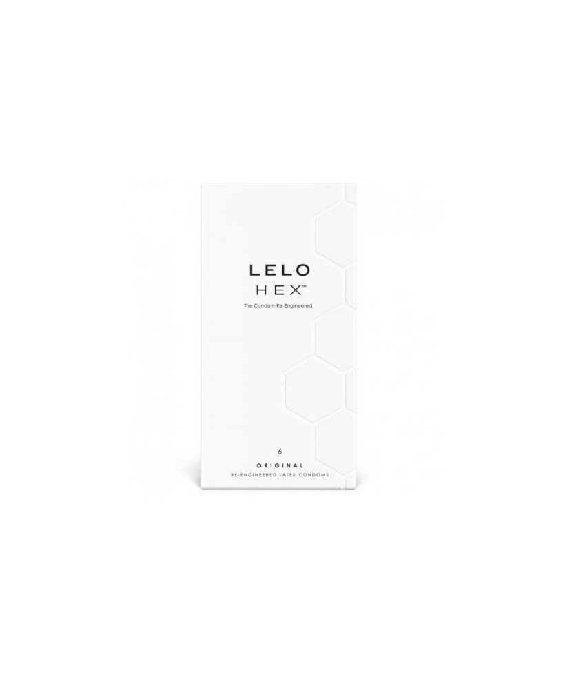 HEX ORIGINAL Preservativos 6 Pack
