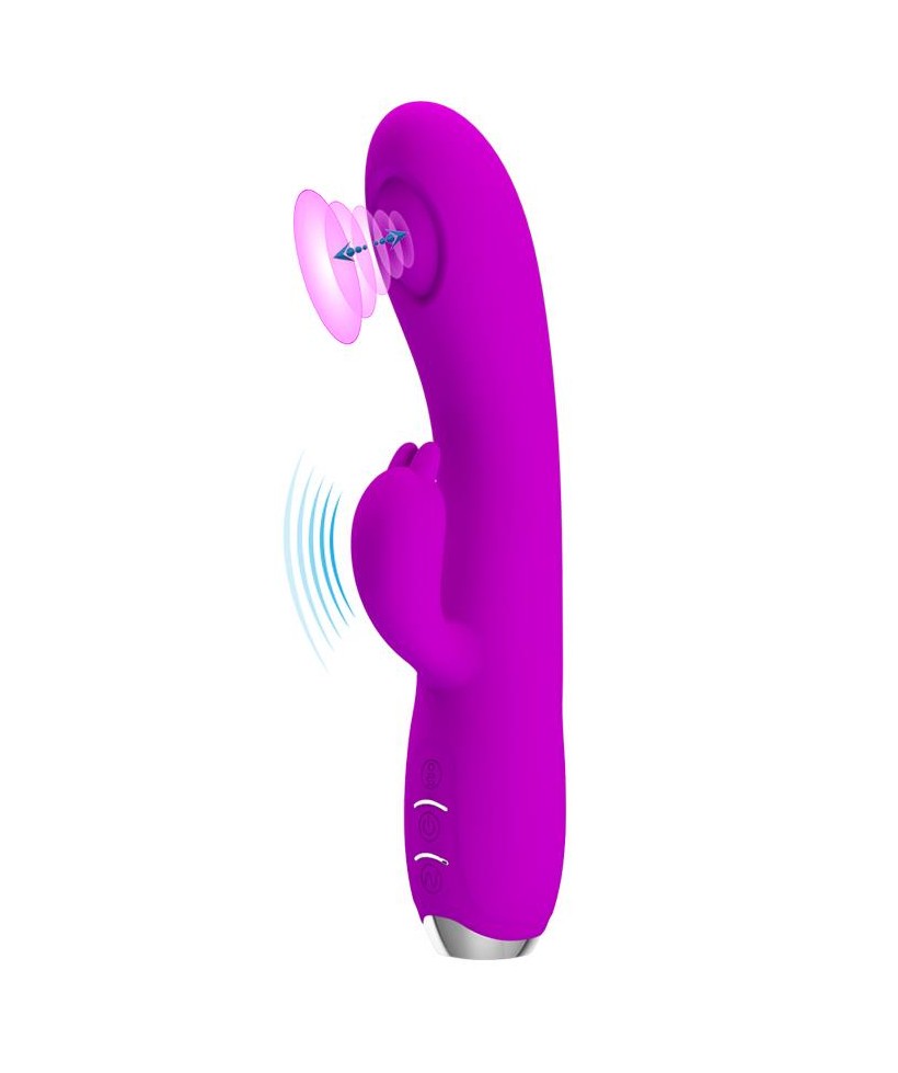Regina Vibrador con Succion y Tapping