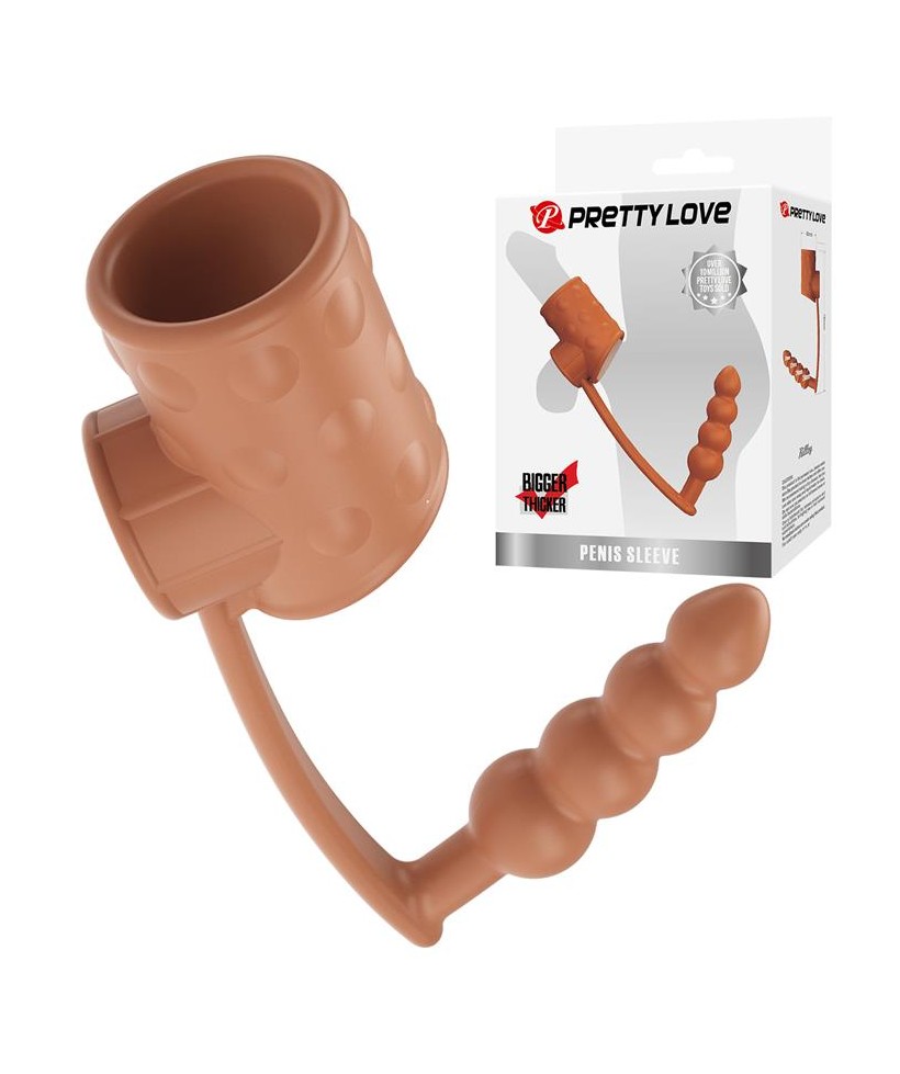 Plug Anal con Anillo para el Pene