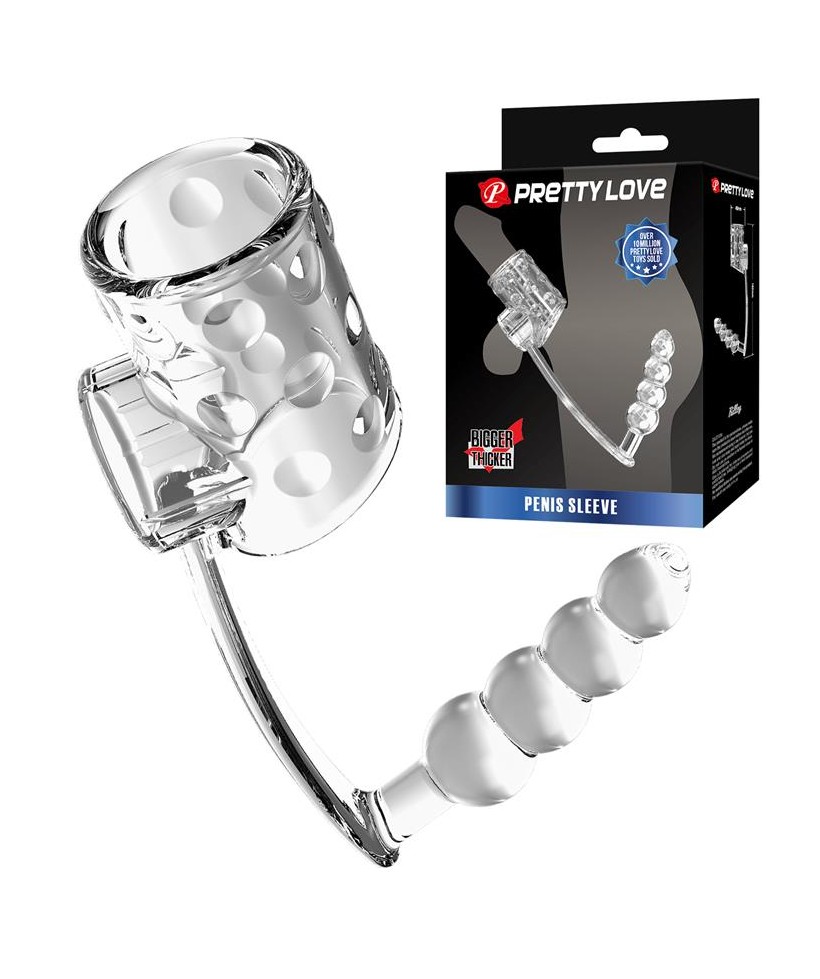 Plug Anal con Anillo para el Pene