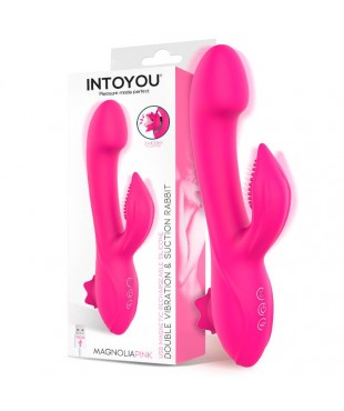 Magnoliapink Vibrador con Succión