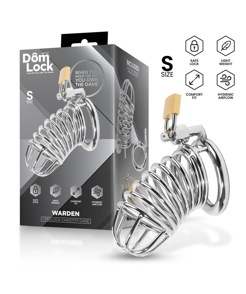 Warden Jaula para el Pene Talla S