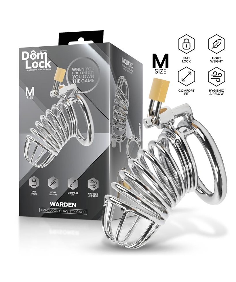 Warden Jaula para el Pene Talla M