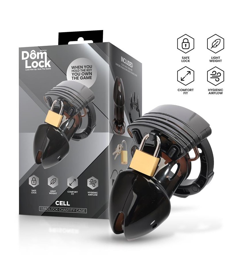 Cell Jaula para el Pene con Espaciadores