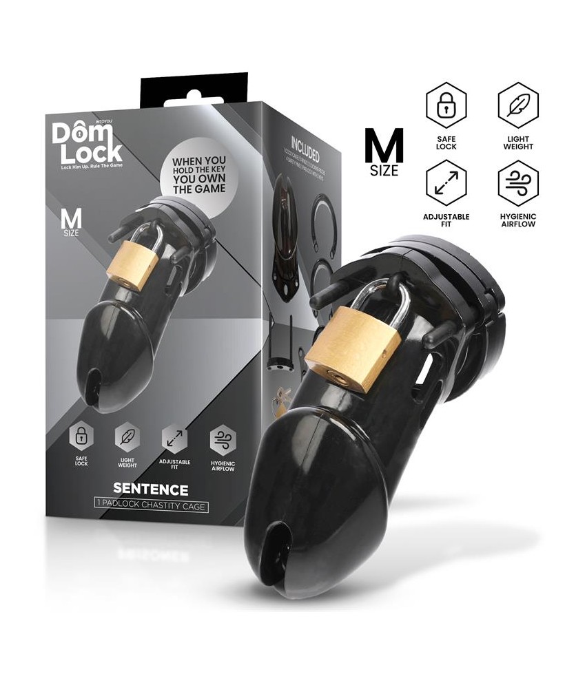 Sentence Jaula para el Pene Talla M