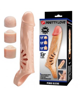 Funda para el Pene con Extensores