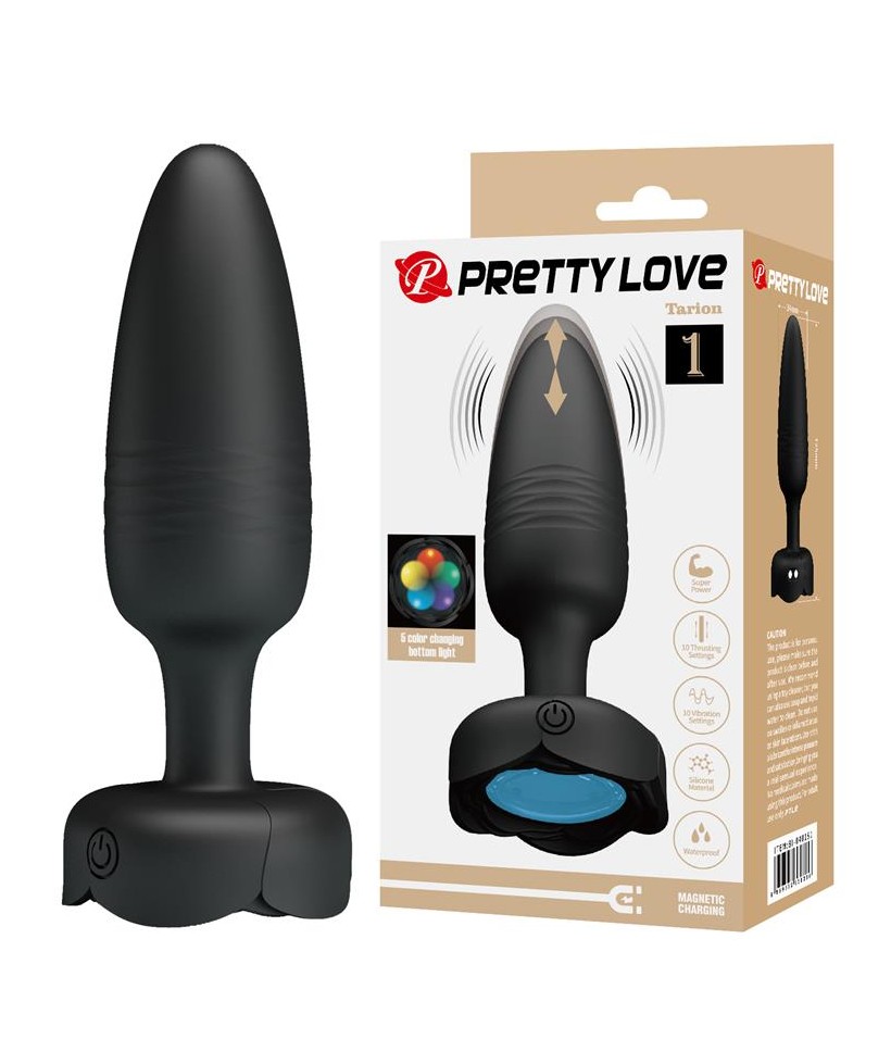 Tarion Plug Anal con Vibracion y Thrusting
