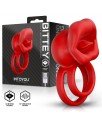 Bittey Anillo Vibrador con Biting Mordisqueo