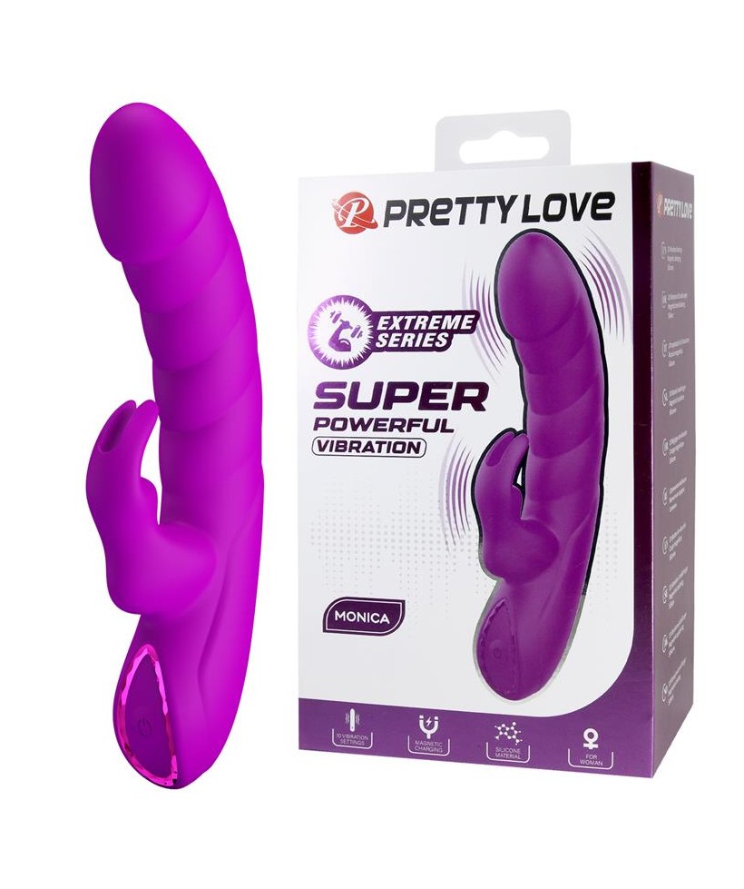 Monica Vibrador con Conejito