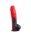 Dildo Silicona Liquida Devil Red 8