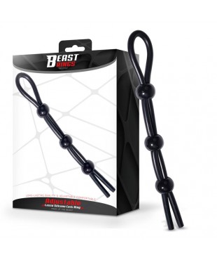 Lasso Anillo para el Pene Silicona Ajustable