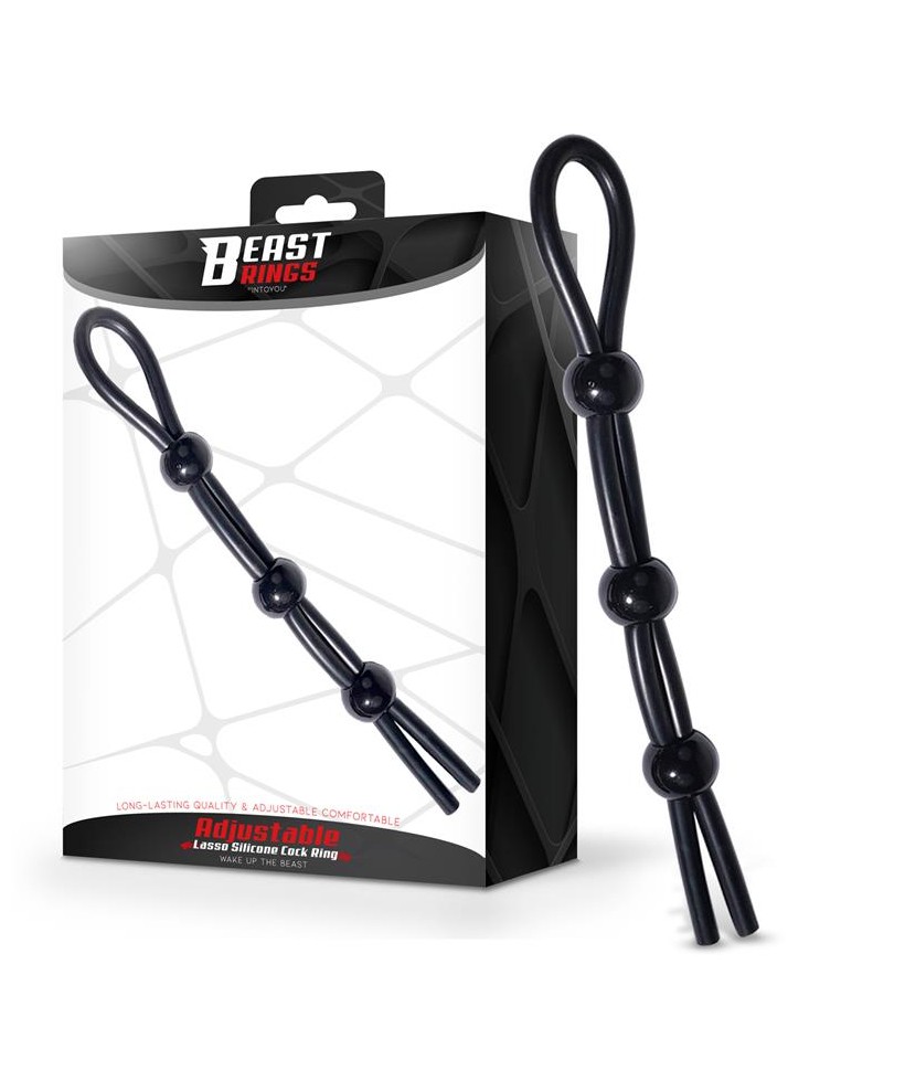 Lasso Anillo para el Pene Silicona Ajustable