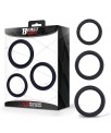 Set de 3 Anillos para el Pene Silicona S M y L