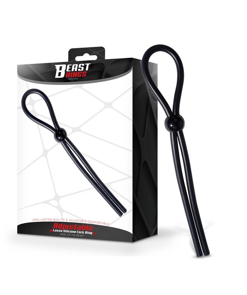 Lasso Anillo para el Pene Silicona Ajustable