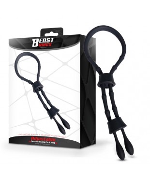 Lasso Anillo para el Pene Silicona Ajustable