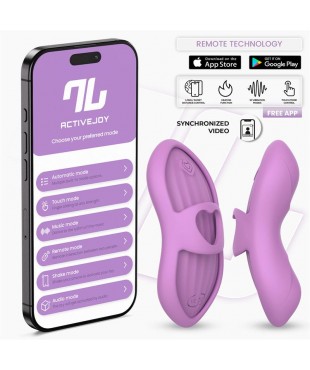 Laia Estimulador de Dedo con Calor y Funda con APP Lavanda