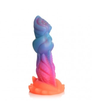 Aqua-Cock Dildo Brilla en la Oscuridad Silicona