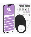 Ringo Anillo Vibrador con APP Unibody Negro