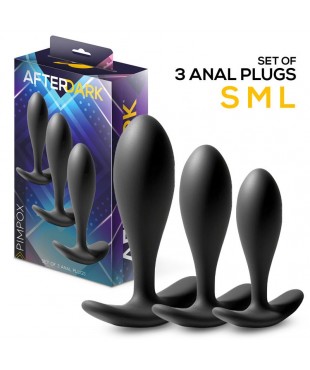 Pimpox Set de 3 Plugs Anales